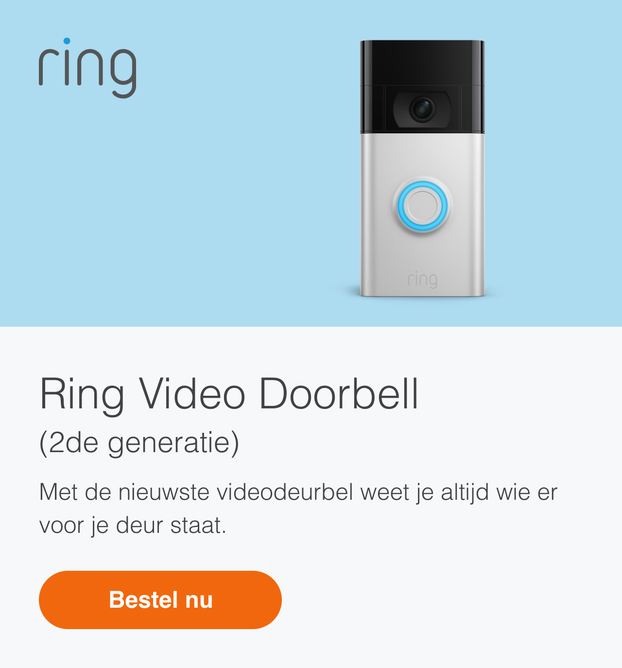 marketing Geleend Aandringen Informatie over de Ring Video Doorbell (2de generatie) – Ring Help